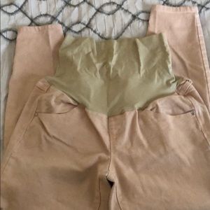 Full panel maternity jeggings